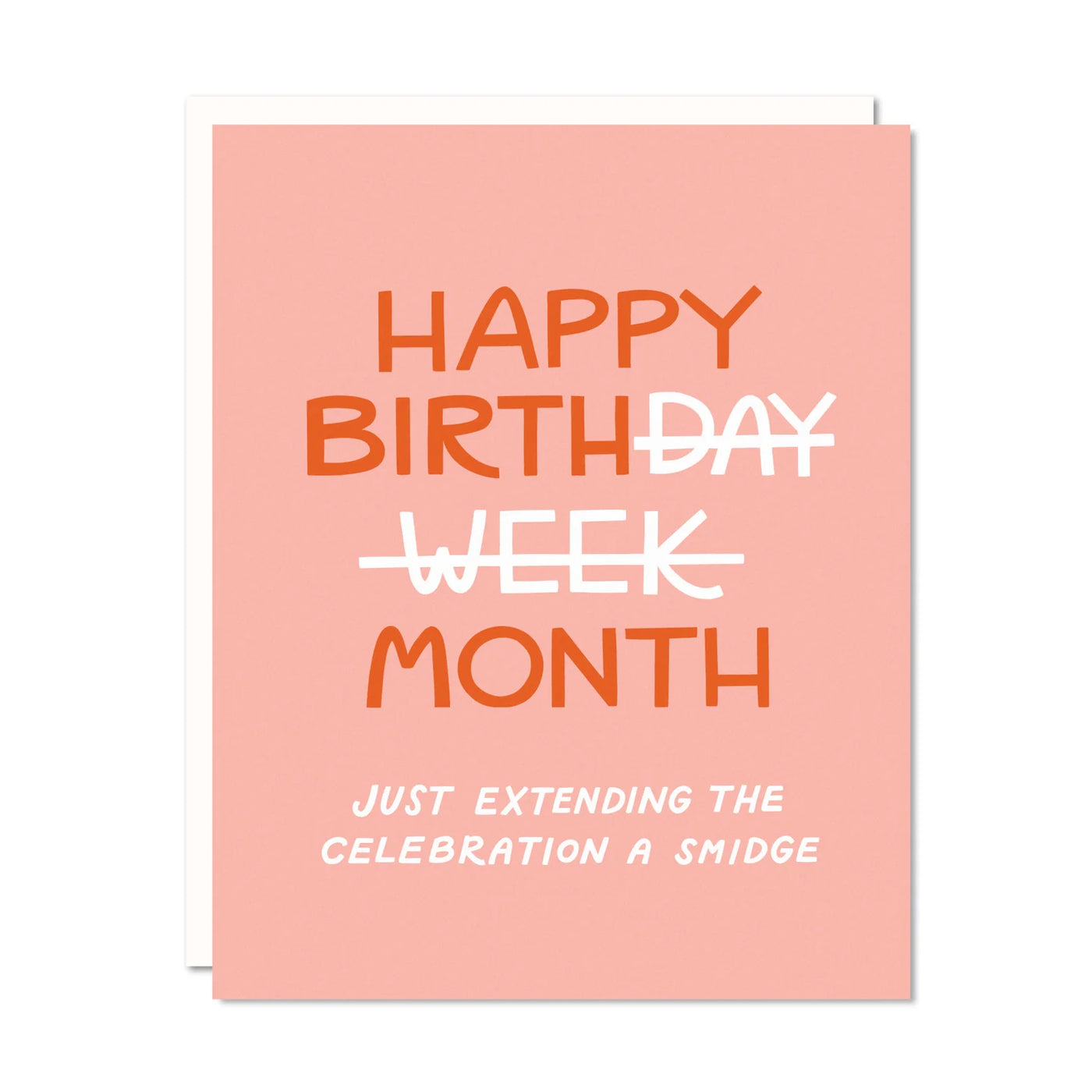 birth day week month card