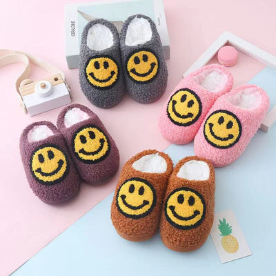 happy face slippers (KIDS size)