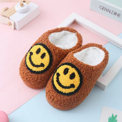 happy face slippers (KIDS size)