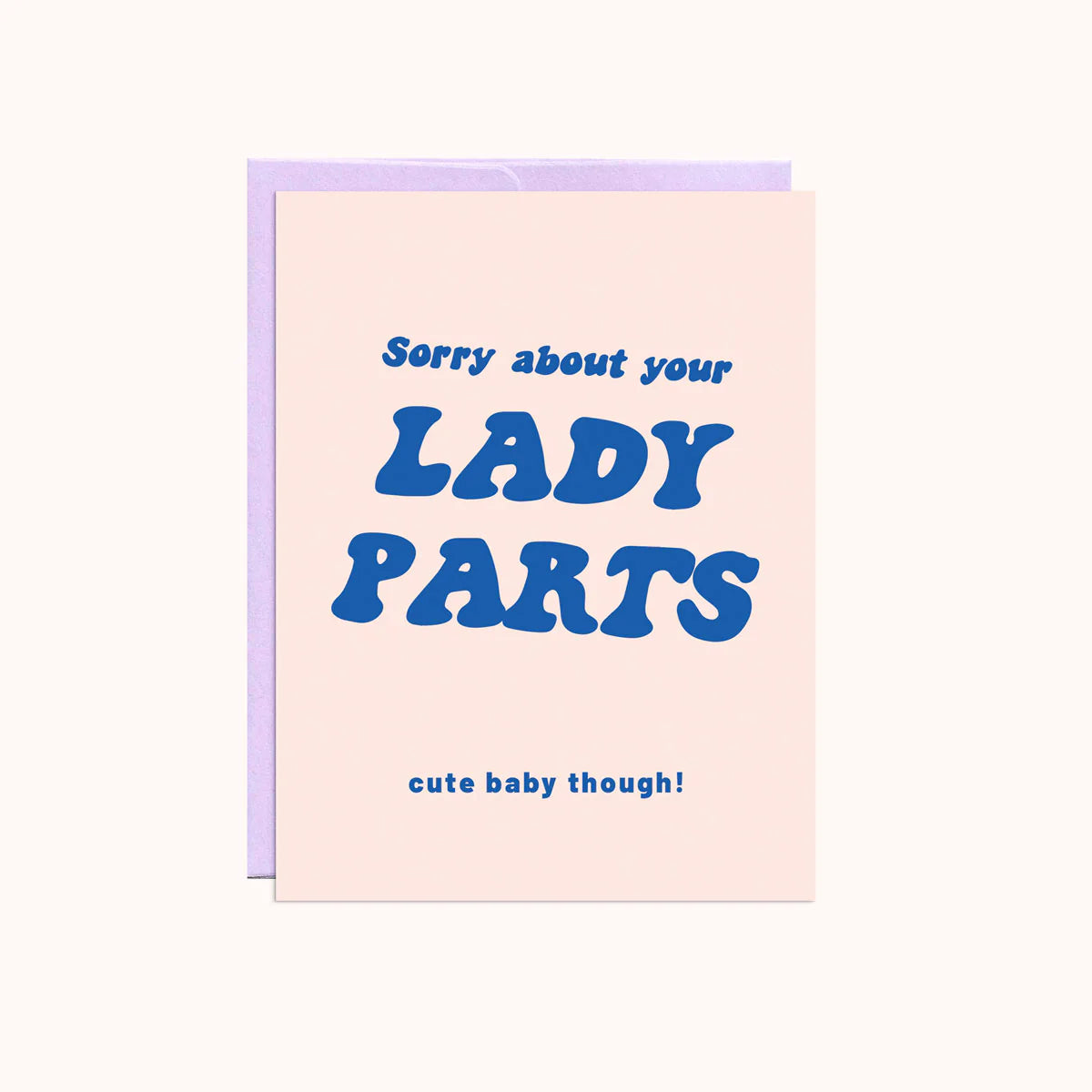 lady parts card