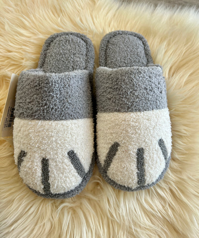 cat paw slippers
