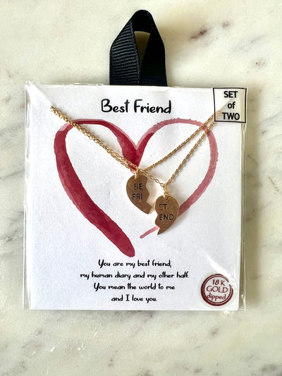 set of 2 BFF necklaces