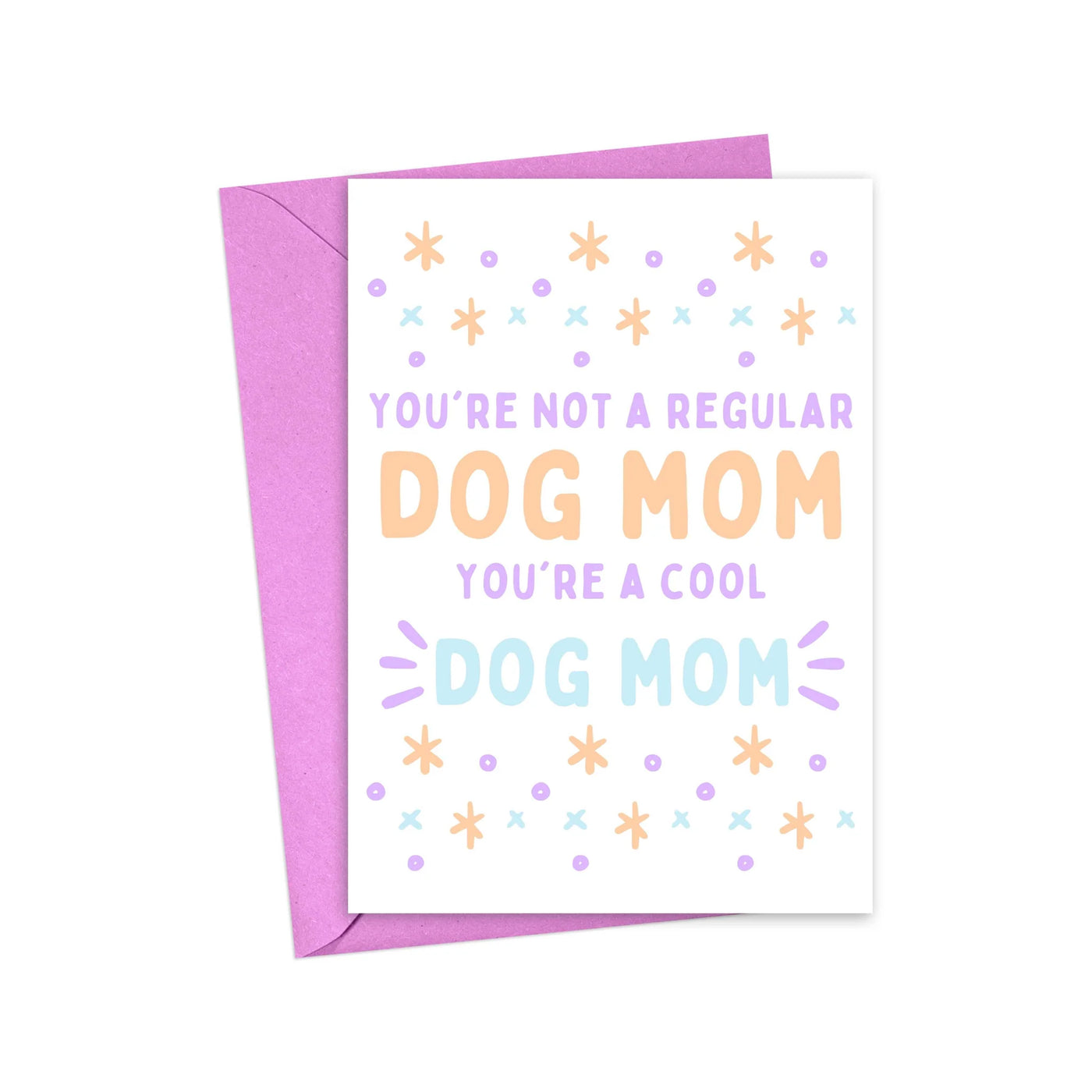 dog mom mothers day card