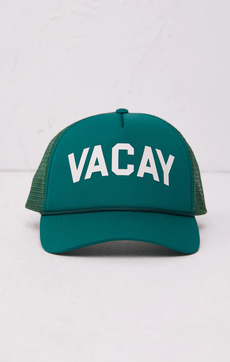 vacay trucker hat