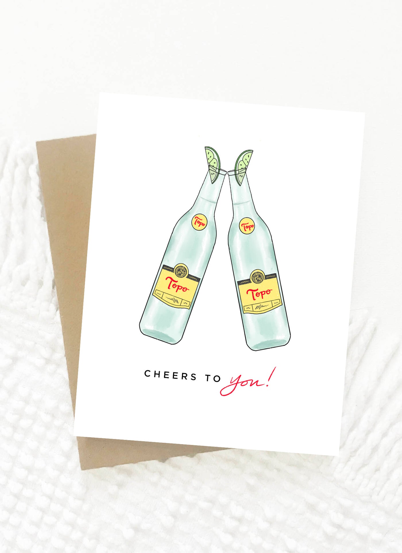 topo cheers to you card