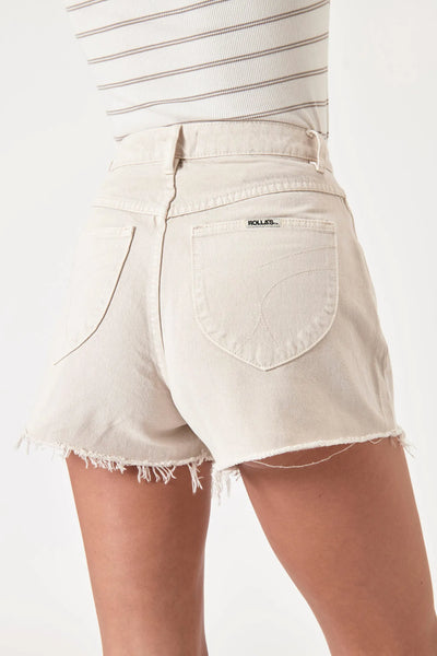mirage shorts in salt white