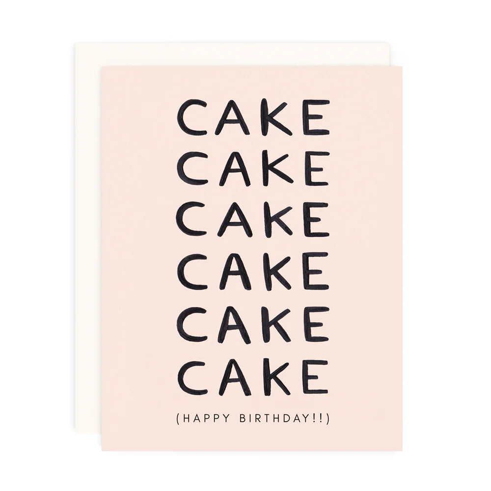 cake birthday card