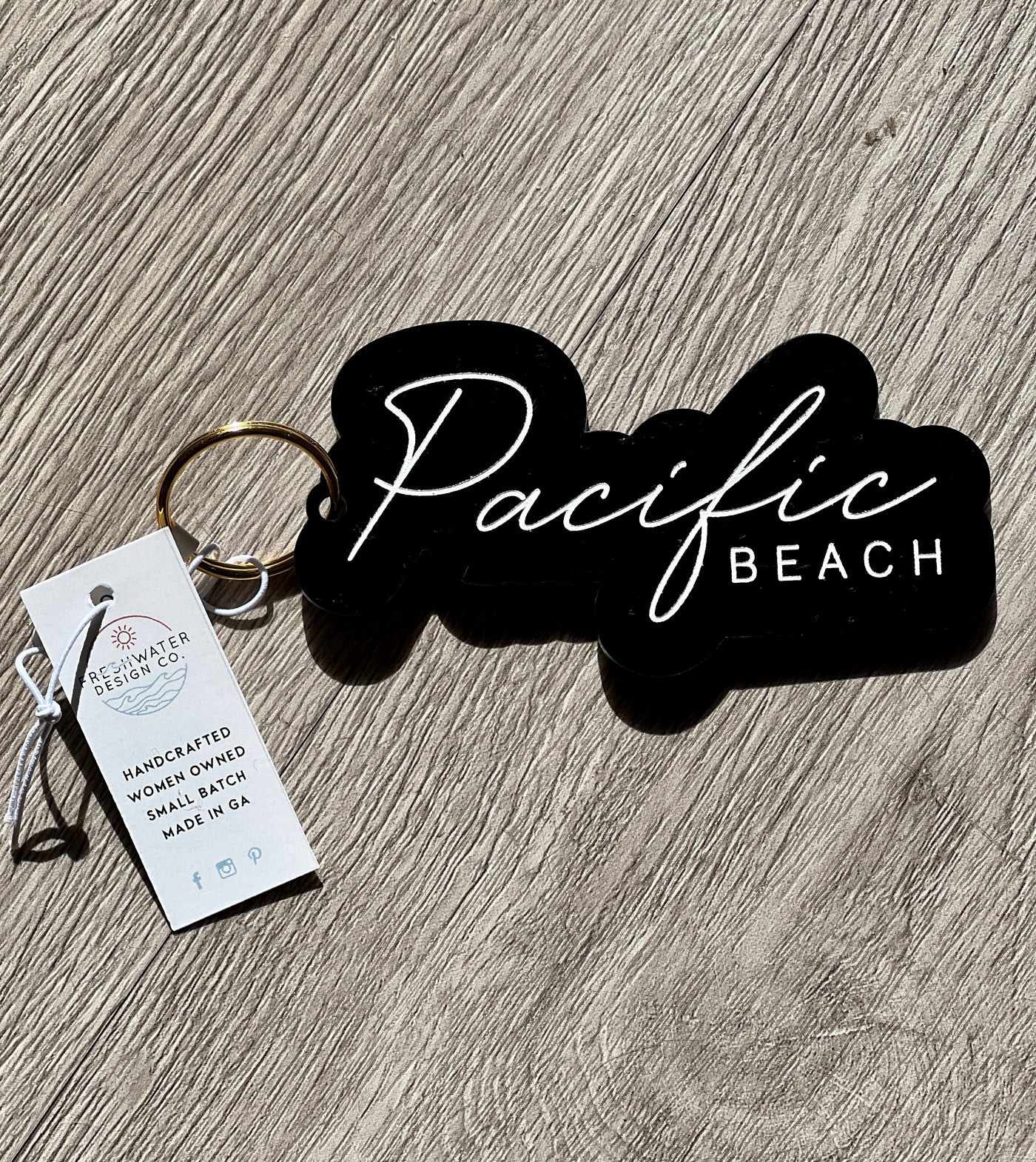 pacific beach keychain