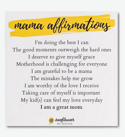 motherhood affirmation magnet