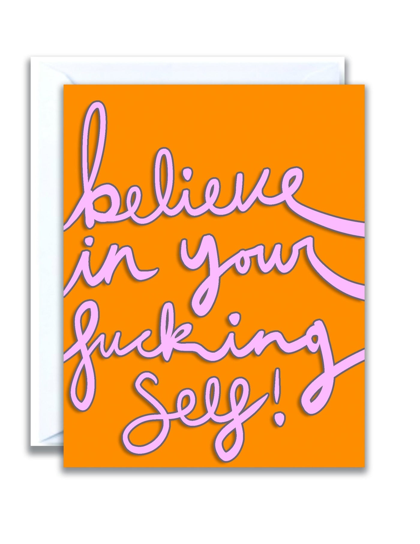 flo and syd believe in yourself card