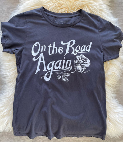 on the road again tee