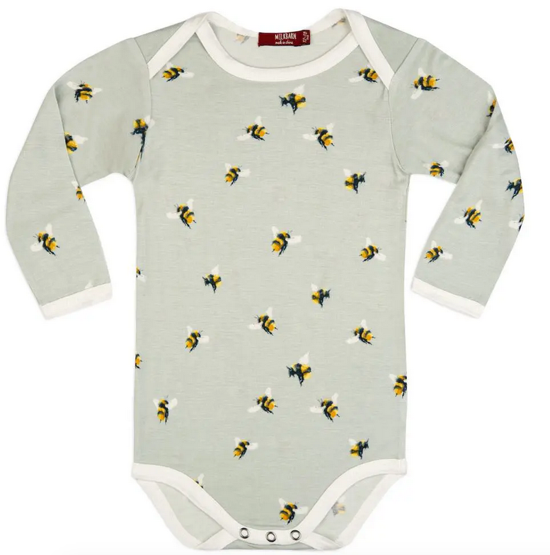 bamboo l/s bumblebee one piece