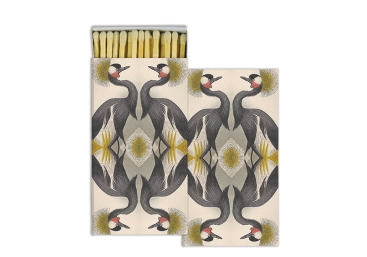 crested cranes matches